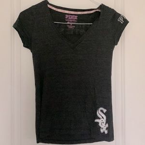 Victoria’s Secret Chicago white socks tee- small